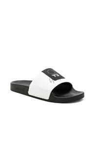 Y-3 Yohji Yamamoto Adilette In White