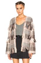 Ulla Johnson Elena Wrap In Pink,abstract
