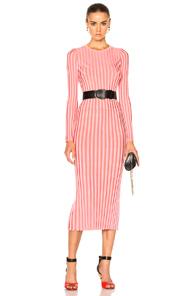 Altuzarra Gramm Sweater Dress In Pink