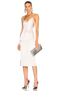 Cushnie Et Ochs Sash Panel Detail Strappy Pencil Dress In Pink
