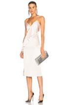 Cushnie Et Ochs Sash Panel Detail Strappy Pencil Dress In Pink