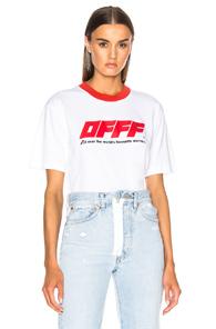 Off-white Oversize Tee In White
