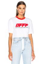 Off-white Oversize Tee In White