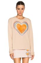 Christopher Kane Heart Sweatshirt In Neutrals