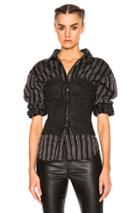Isabel Marant Pryam Corset In Black