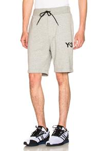 Y-3 Yohji Yamamoto Classic Short In Gray