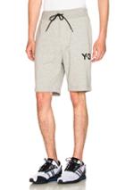 Y-3 Yohji Yamamoto Classic Short In Gray