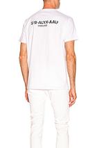 1017 Alyx 9sm Collection Code Tee In White