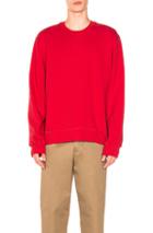 Valentino Studded Sweatshirt In Ted In Red
