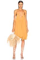 Jacquemus Bellezza Dress In Orange