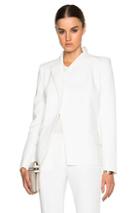 Barbara Bui Top Button New Jacket In White