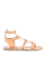 Ancient Greek Sandals Stephanie Charms Sandals In Neutral