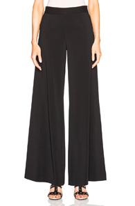 Christopher Kane Wide Leg Pants In Black