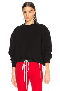 Fear Of God Long Sleeve Crew Neck Sweater In Black