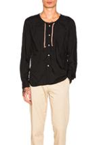 Comme Des Garcons Homme Plus Ester Broad Shirt In Black