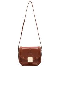 Lanvin Medium Calfskin Bag In Brown