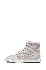 Jimmy Choo Tokyo High Top Trainers In Gray