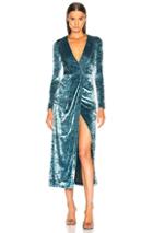 Galvan Cloud Dress In Blue