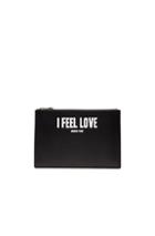 Givenchy Medium I Feel Love Printed Pouch In Black