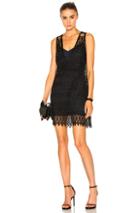 Kate Sylvester Tatum Mini Dress In Black