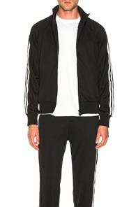 Y-3 Yohji Yamamoto 3-stripe Track Jacket In Black,stripes