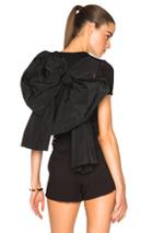 No. 21 Bow Top In Black
