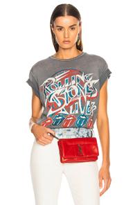 Madeworn Rolling Stones Live '78 Crew Tee In Gray