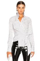 Calvin Rucker It's My Life Striped Top In White