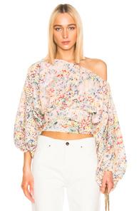 Atoir You Remind Me Crop Top In Floral,pink