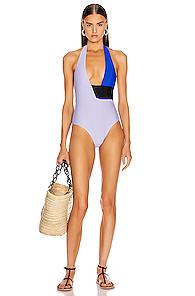 Sebastien Anne Swimsuit In Blue,purple