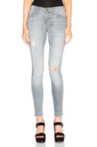 Current/elliott Ankle Skinny In Gray