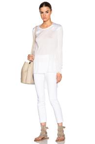 Rag & Bone Riley Top In White