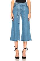 Victoria Victoria Beckham Culottes In Blue