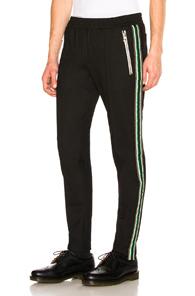 Rhude Traxedo Pant In Black,stripes