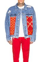 Alchemist Magic Ride Trucker Jacket In Denim Medium