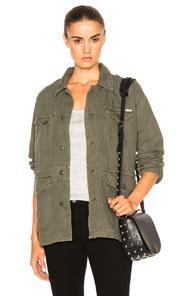 Mother Loose Veteran Jacket In Green