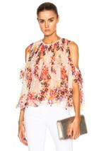 Needle & Thread Prairie Rose Top In Pink,floral