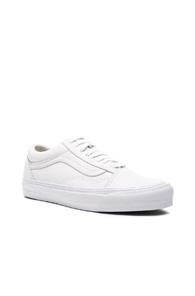 Vans Vault Leather Og Old Skool Lx In White
