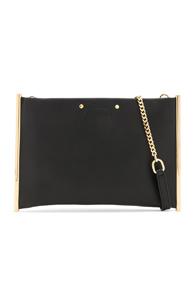 Chloe Roy Smooth Calfskin Clutch In Black