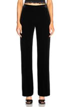 L'agence Arlo Velvet Pant In Black
