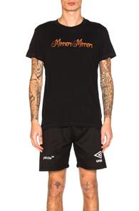 Off-white Mirror Mirror Tee In Black