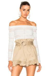 Cinq A Sept Solene Top In White