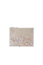 Maison Margiela Pollock Effect Pouch In Gray