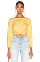 Rachel Comey Argento Sweatshirt  In Yellow