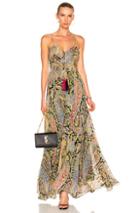 Etro Doranger Dress In Abstract,pink,yellow
