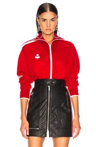Isabel Marant Etoile Darcey Jacket In Red