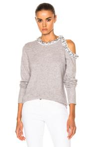 3.1 Phillip Lim Embellished Sweater In Gray