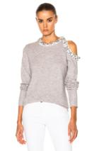 3.1 Phillip Lim Embellished Sweater In Gray