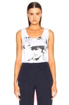 Calvin Klein 205w39nyc Dennis Hopper Graphic Tank In White