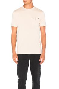Maison Margiela Pocket Tee In Neutrals